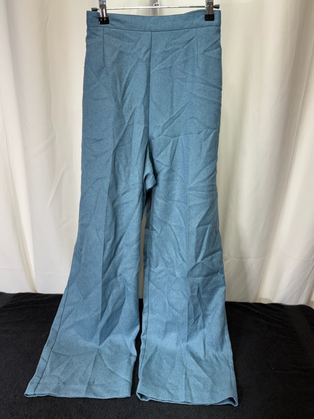 Alfred Dunner Teal Blue Wide-Leg Trousers 2664
